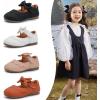 imageDADAWEN Girls Classic Mary Jane Flats School Uniform Shoes Dress Shoes Party Wedding Shoes03 Black