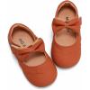 imageDADAWEN Girls Classic Mary Jane Flats School Uniform Shoes Dress Shoes Party Wedding Shoes03 Brown