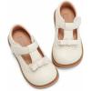 imageDADAWEN Girls TStrap School Uniform Dress Shoe Mary Jane Princess Flat02 White