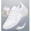 imageDADAWEN Adult ampamp Youth Cheer Shoes Girls White Cheerleading Shoes for Women Dance Shoes Athletic Sport Training Tennis Breathable Competition Cheer SneakersWhitegirl