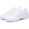 imageDADAWEN Adult ampamp Youth Cheer Shoes Girls White Cheerleading Shoes for Women Dance Shoes Athletic Sport Training Tennis Breathable Competition Cheer SneakersWhitegirl