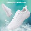 imageDADAWEN Adult ampamp Youth White Cheerleading Dance Shoes Athletic Training Lightweight Competition Tennis Sneakers Cheer ShoesWhitewomen
