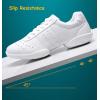 imageDADAWEN Adult ampamp Youth White Cheerleading Shoes Sport Training Tennis Sneakers Competition Cheer ShoesAll Whitegirl
