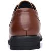 imageDADAWEN Mens Square Toe Business Dress Shoes Classic Lace Up Formal Oxford ShoesDark Brown