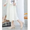 imageDADAWEN Womens Closed Toe TStrap Buckle Low Heel Party Bridal Wedding Dress Pump ShoesGold