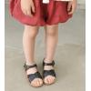 imageDADAWEN Girls Summer Water Sandals Strappy Comfort Soft Flat Sandal ToddlerLittle KidBlackda02