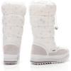 imageDADAWEN Womens Winter Waterproof Fur Lined Frosty Snow BootsWhite