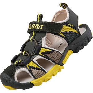 imageDADAWEN Boys Girls Sandals Outdoor ClosedToe Summer Beach Hiking Athletic Water Sandals ToddlerLittle KidBig Kid