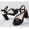 imageDADAWEN Platform Heels for Women High Block Chunky Open Toe Ankle Strap Heeled Sandals Wedding Party Evening Prom Dance Dress Pump Sandals ShoesBlack 02