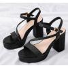 imageDADAWEN Platform Heels for Women High Block Chunky Open Toe Ankle Strap Heeled Sandals Wedding Party Evening Prom Dance Dress Pump Sandals ShoesBlack 02