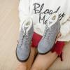 imageDADAWEN Womens Suede Waterproof Lace Up Winter High Top Snow BootsGrey