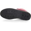imageDADAWEN Womens Suede Waterproof Lace Up Winter High Top Snow BootsRed
