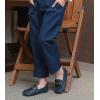 imageDADAWEN Toddler Little Kid Boys Girls Soft Leather Loafer Casual Moccasin Flats Dress Shoes Penny Slip On Boat Shoes School Wedding Church LoafersBlue