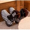 imageDADAWEN Boys Girls Cowboy Boots Embroidery Glitter Mid Calf Square Toe Kids Western Cowgirl Boots Riding Shoes ToddlerLittle KidBig KidBlack