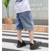 imageDADAWEN ToddlerLittle Kid Boys Girls Lightweight Breathable Sneakers Strap Athletic Tennis Shoes for Running WalkingBlack