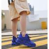 imageDADAWEN ToddlerLittle Kid Boys Girls Lightweight Breathable Sneakers Strap Athletic Tennis Shoes for Running WalkingBlue