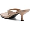 imageDADAWEN Womens Kitten Heels Thong Sandals Square Open Toe Flip Flop Heels Slip On Fashion Summer Dressy Party Wedding Pumps Heeled SandalsNude
