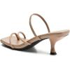 imageDADAWEN Womens kitten Heels Thong Sandals Strappy Open Square Toe Flip Flop Heels Sexy Fashion Comfort Summer Dressy Party Heeled SandalsNude
