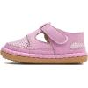 imageDADAWEN Boys Girls Leather Closed Toe Summer Athletic Sandals Baby Toddler Lightweight NonSlip Soft Sole Outdoor Walking ShoesPink