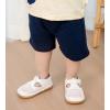imageDADAWEN Boys Girls Leather Closed Toe Summer Athletic Sandals Baby Toddler Lightweight NonSlip Soft Sole Outdoor Walking ShoesWhite