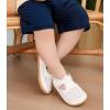 imageDADAWEN Boys Girls Leather Closed Toe Summer Athletic Sandals Baby Toddler Lightweight NonSlip Soft Sole Outdoor Walking ShoesWhite