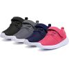 imageDADAWEN ToddlerLittle Kid Boys Girls Lightweight Breathable Sneakers Strap Athletic Tennis Shoes for Running WalkingNavy