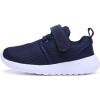imageDADAWEN ToddlerLittle Kid Boys Girls Lightweight Breathable Sneakers Strap Athletic Tennis Shoes for Running WalkingNavy