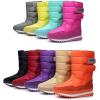 imageDADAWEN Womens Waterproof Frosty Snow BootOrange