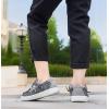 imageDADAWEN Boys Girls SlipOn Casual Boat Shoes School Dress Shoes Comfortable Lightweight Lace Up Loafers ToddlerLittle KidBig KidGrey