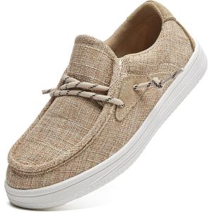 imageDADAWEN Boys Girls SlipOn Casual Boat Shoes School Dress Shoes Comfortable Lightweight Lace Up Loafers ToddlerLittle KidBig KidBrown