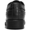 imageDADAWEN Boys Girls Classic LaceUp Dress Shoes Formal Oxford Shoes Wedding Church School Uniform Shoes ToddlerLittle KidBig KidBlack