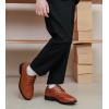 imageDADAWEN Boys Girls Classic LaceUp Dress Shoes Formal Oxford Shoes Wedding Church School Uniform Shoes ToddlerLittle KidBig KidBrown