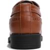 imageDADAWEN Boys Girls Classic LaceUp Dress Shoes Formal Oxford Shoes Wedding Church School Uniform Shoes ToddlerLittle KidBig KidBrown