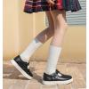 imageDADAWEN Girls Cute Mary Jane Flats School Uniform Shoes Comfort Sneakers ToddlerLittle KidBig KidBlack