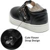 imageDADAWEN Girls Cute Mary Jane Flats School Uniform Shoes Comfort Sneakers ToddlerLittle KidBig KidBlack