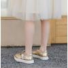 imageDADAWEN Girls Cute Mary Jane Flats School Uniform Shoes Comfort Sneakers ToddlerLittle KidBig KidGold