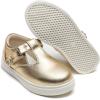 imageDADAWEN Girls Cute Mary Jane Flats School Uniform Shoes Comfort Sneakers ToddlerLittle KidBig KidGold