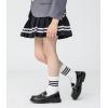 imageDADAWEN Girls Loafers Slip On Round Toe Oxford Shoes Flats Church School Uniform Dress Shoes for Girls ToddlerLittle KidBig KidPatent Black