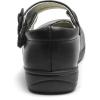 imageDADAWEN Girls Mary Jane Flats School Uniform Shoes Strap Dress Shoes ToddlerLittle KidBig KidBlack