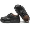 imageDADAWEN Toddler Boys Girls Classic LaceUp Dress Shoes Oxfords Wedding Church School Uniform Shoes ToddlerLittle KidBig KidBlack