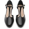 imageDADAWEN Womens Closed Toe TStrap Buckle Low Heel Party Bridal Wedding Dress Pump Shoes