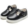 imageDADAWEN Girls Cute Mary Jane Flats School Uniform Shoes Comfort Sneakers ToddlerLittle KidBig KidBlack