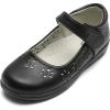 imageDADAWEN Girls Mary Jane Flats School Uniform Shoes Strap Dress Shoes ToddlerLittle KidBig KidBlack 022