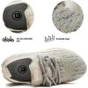 imageDADAWEN Boys Girls Sneakers Kids Lightweight Breathable Tennis Athletic Running Shoes for ToddlerLittle KidBig KidBeige