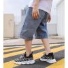 imageDADAWEN Boys Girls Sneakers Kids Lightweight Breathable Tennis Athletic Running Shoes for ToddlerLittle KidBig KidBlack and White