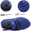imageDADAWEN Boys Girls Sneakers Kids Lightweight Breathable Tennis Athletic Running Shoes for ToddlerLittle KidBig KidBlue