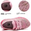 imageDADAWEN Boys Girls Sneakers Kids Lightweight Breathable Tennis Athletic Running Shoes for ToddlerLittle KidBig KidHot Pink