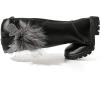 imageDADAWEN Girls Waterproof Pom Pom Back Zipper Knee High Winter Riding Boots ToddlerLittle KidBig Kid