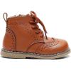 imageDADAWEN Toddler Baby Boys Girls Hiking Boots Waterproof Leather Non Slip Lace Up Outdoor Work Ankle Winter Snow BootsToddlerLittle KidBrown Mg