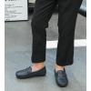 imageDADAWEN Boys Girls Soft Leather Loafer Casual SlipOn Moccasin Flats Dress Shoes Penny Boat Shoes School Wedding Church Loafers ToddlerLittle KidBig KidDark Blue